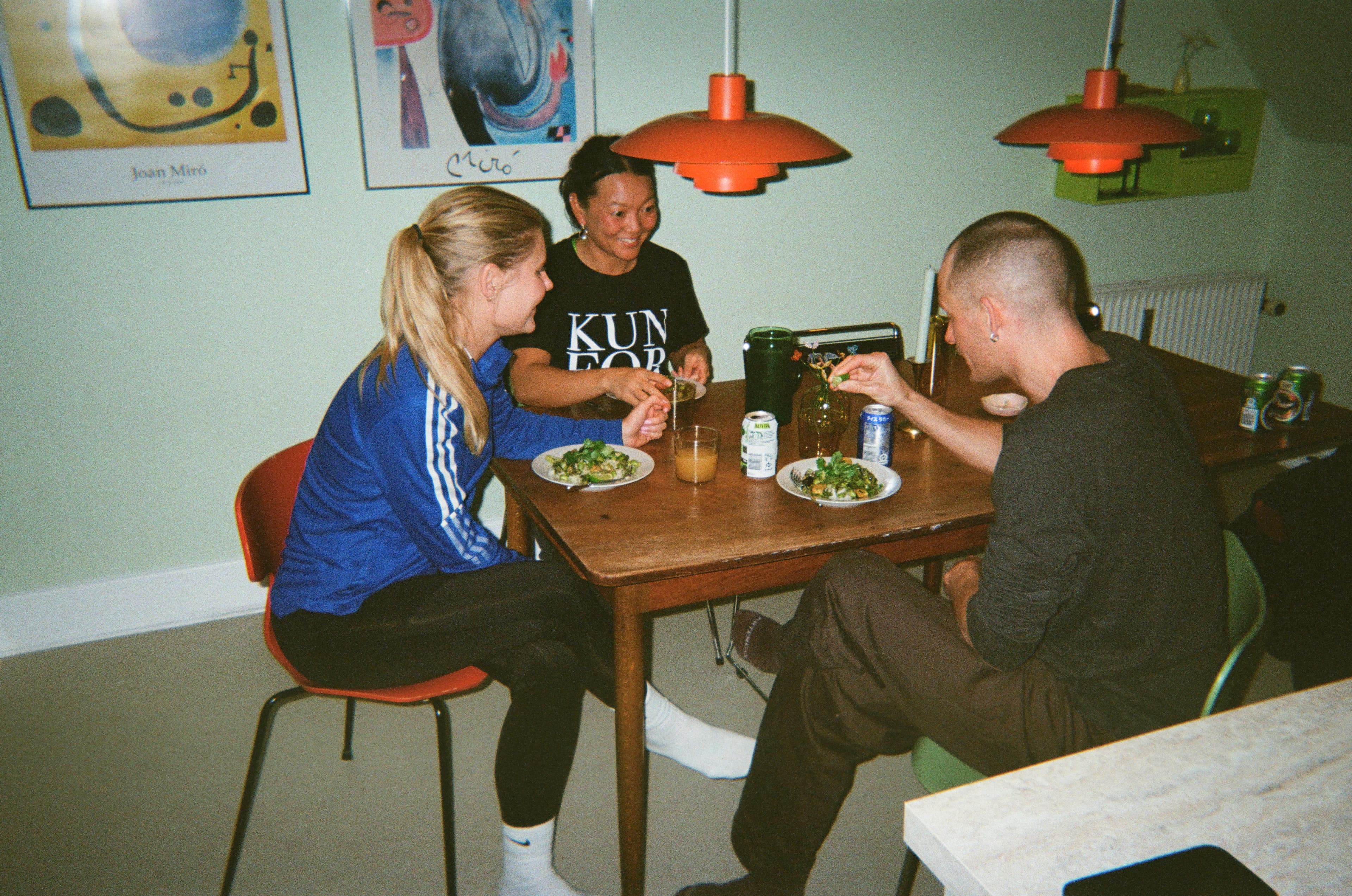 Spread of vibrant dishes ready to be portioned and frozen